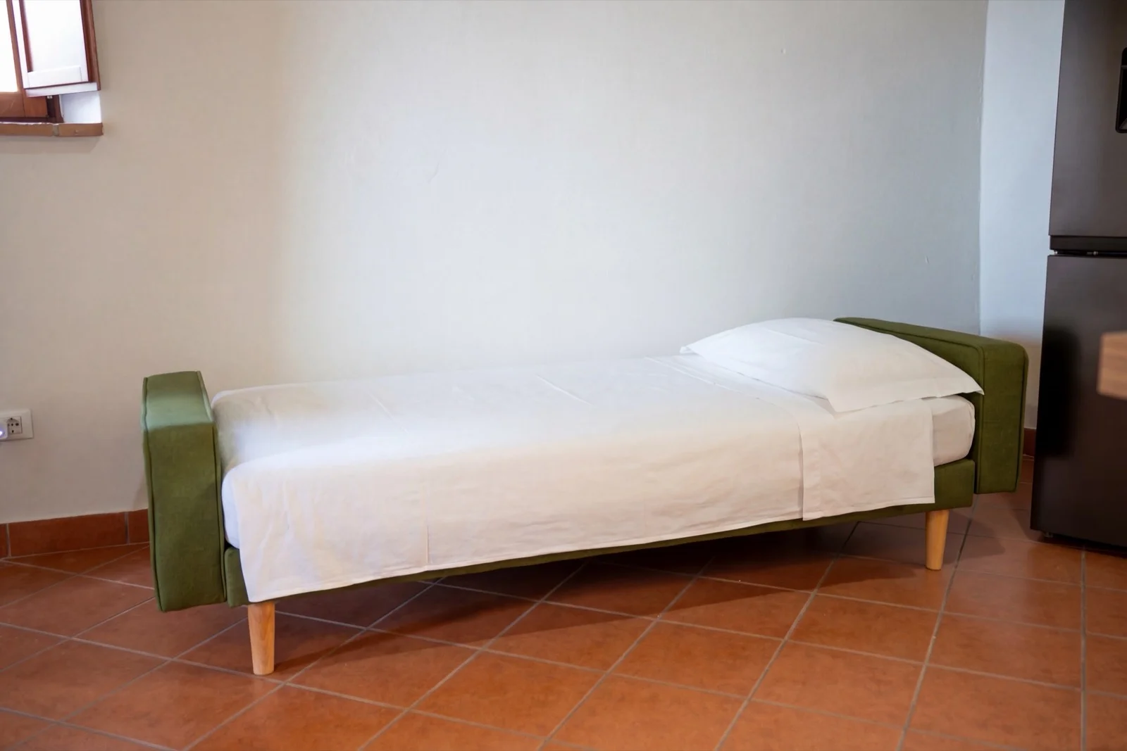 Sofa bed - open