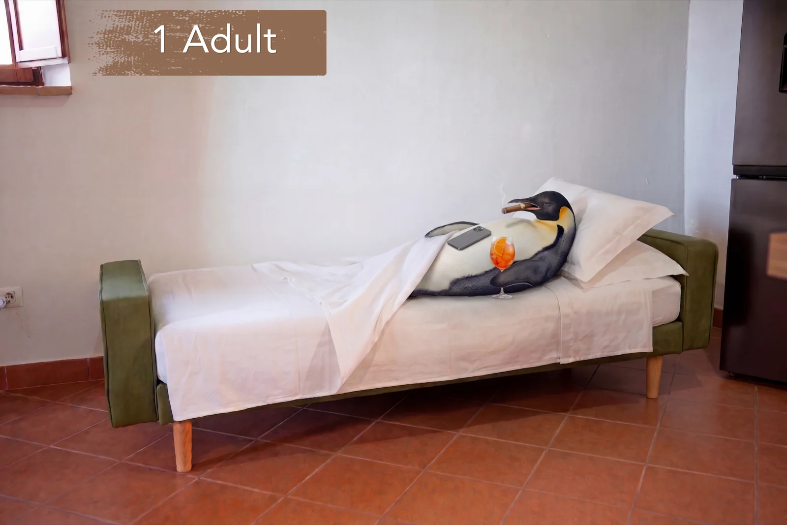 Sofa bed - 1 adult