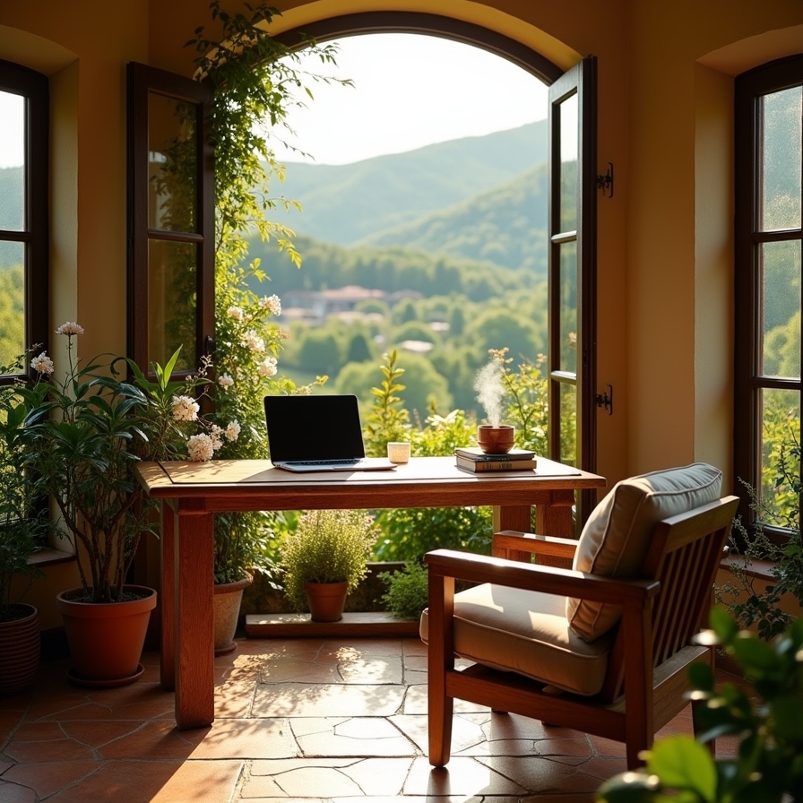 Pilot apartment renovation in progress at Collescipoli